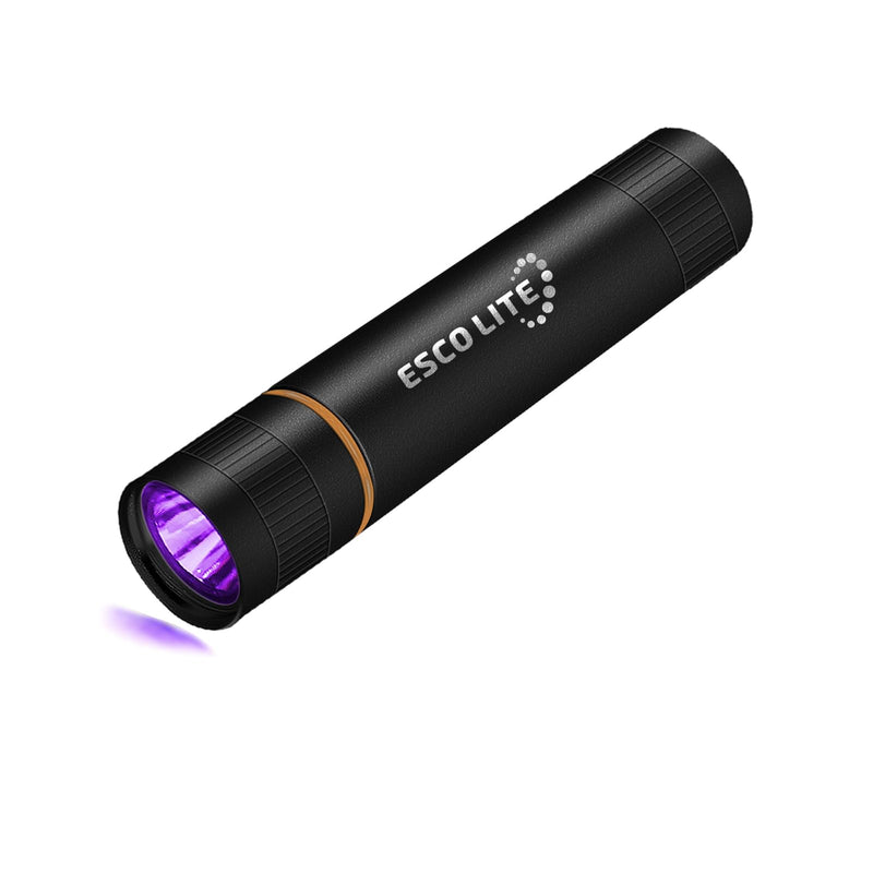 ESCOLITE Black Light Flashlight Mini, 385nM UV Flashlights for pet urine detection, Stickable Ultraviolet Blacklight Flashlight, Blue Light Flashlight UV Light for Dry Stains(Battery Included) - BeesActive Australia