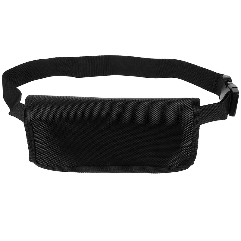 Fanny Packs for Women Belt Fanny Bag Waist Bag Cashier Small Change Ticket Miss Black Cashier (23.00x6.00x8.00 CM) - BeesActive Australia