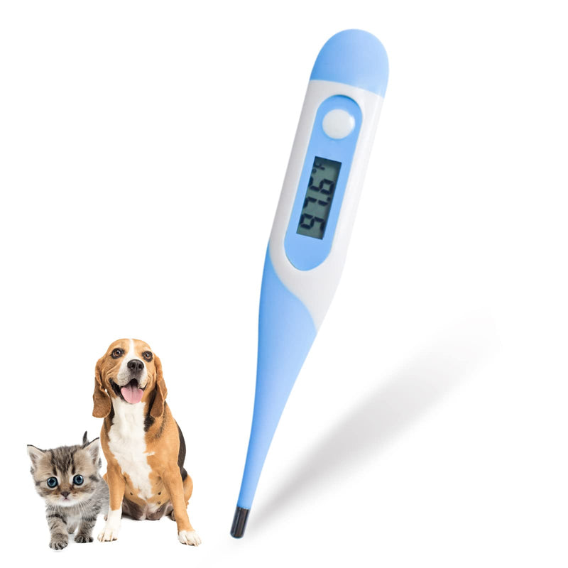 CONTEC Pet Thermometer Dog Thermometer Dual Scale Waterproof Veterinary Thermometer with a Flexible Tip Suitable for Cats/Dogs/Horse/Veterinarian - BeesActive Australia