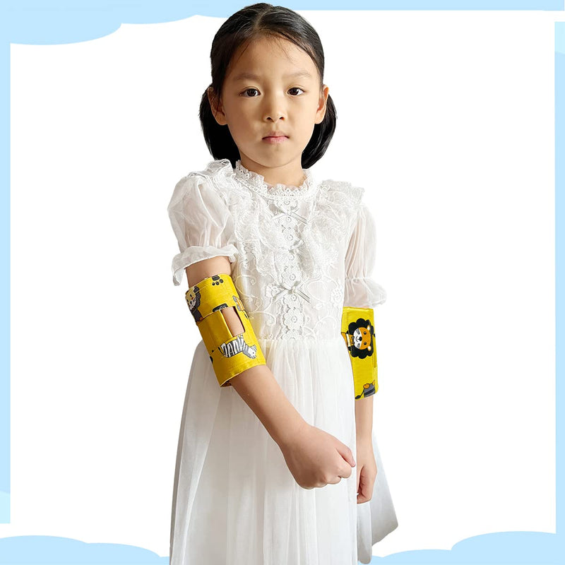 Prevent Scratching Face, Thumb Sucking Habit, Pulling IV Tubes Elbow Immobilizer Splint & Arm Restraint Wrap for Babies Kids-Prevent HAND-TO-FACE habits (Small（2pcs）) Small（2pcs） - BeesActive Australia