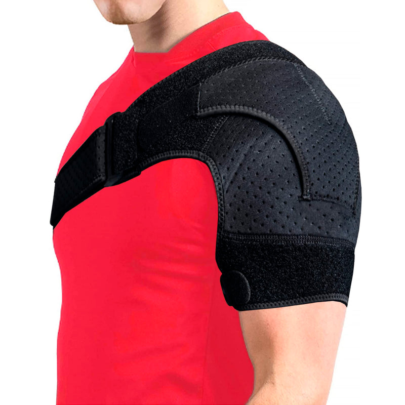 Shoulder Brace for Men and Women - Rotator Cuff Support Brace With Soft Underarm Pad for Shoulder Pain Relief and Compression Sleeve for Shoulder Injury - BeesActive Australia