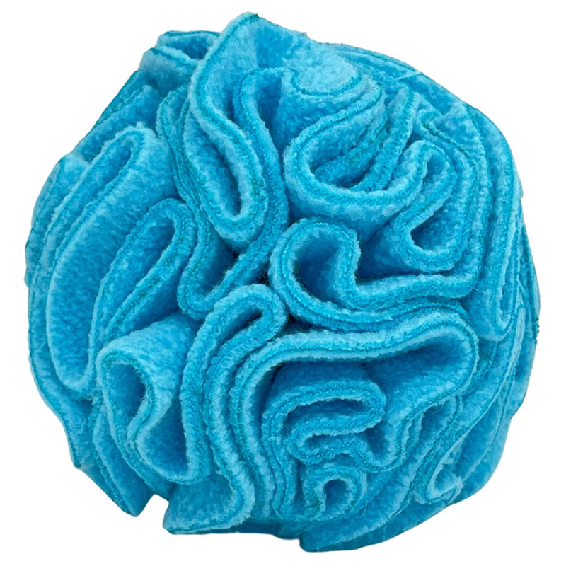 Puppy and Small Breed Snuffle Interactive Foraging Dog Puzzle Ball Toy Blue - BeesActive Australia