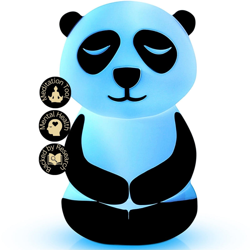 Calm Collective Peaceful Panda Breathing Trainer Light for Calming Stress, Anxiety Relief Items for ADHD, Mindfulness Meditation Tools for Depression, Great Self Care and Mental Health Gifts - BeesActive Australia