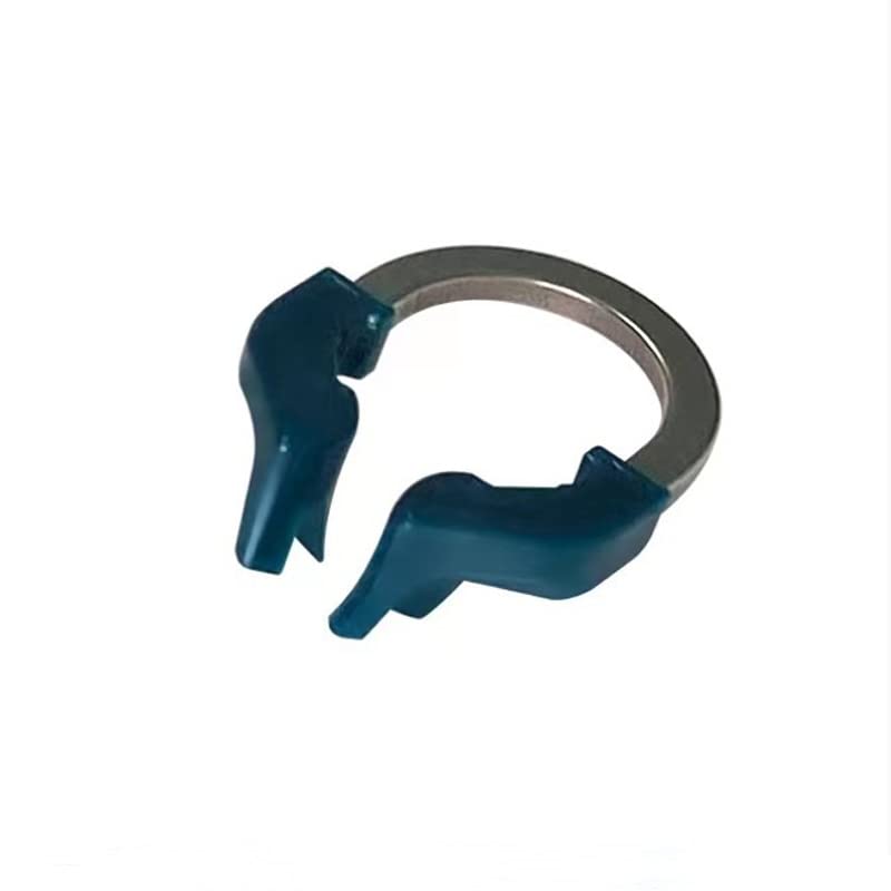 Dental Sectional Matrix System, Dental Sectional Contoured Matrices Refill Matrix Bands, Sectional Contoured Metal Matrices, Nickel Titanium Clamp Ring Resin Holder Clip Ring-Green Ring Green Ring