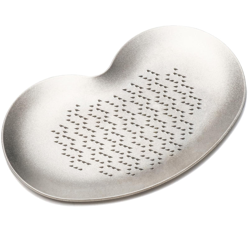 Wablade Japanese Sustainable Titanium Grater for Wasabi Ginger Cheese Salt 3.4 inches Made in Japan - BeesActive Australia