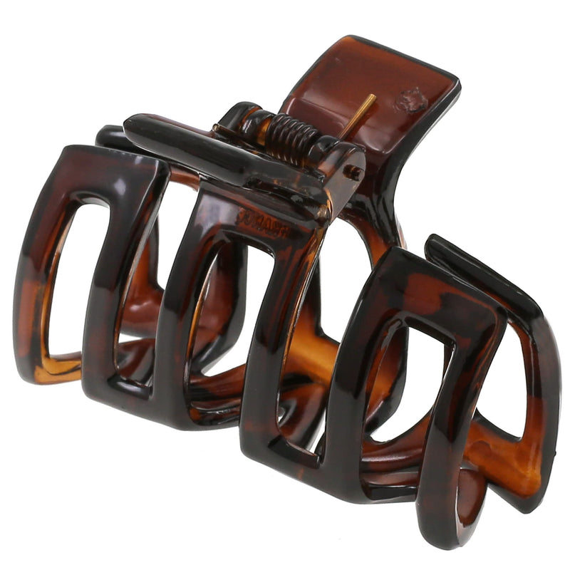 Camila Paris CP3546 French Hair Clips for Women Thick Hair for Long Curly Wavy Hair, Girls Hair Claw Clip, Durable Styling Big Claw Clip for Thick Hair, Strong Hold No Slip Grip, Made in France 2.5" Tortoise Shell - BeesActive Australia