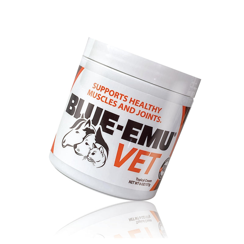 Blue Emu Vet Skin & Joint Soothing Cream - Moisture Relief & Joint Support for Your Furry Friends - 6 oz Jar - BeesActive Australia
