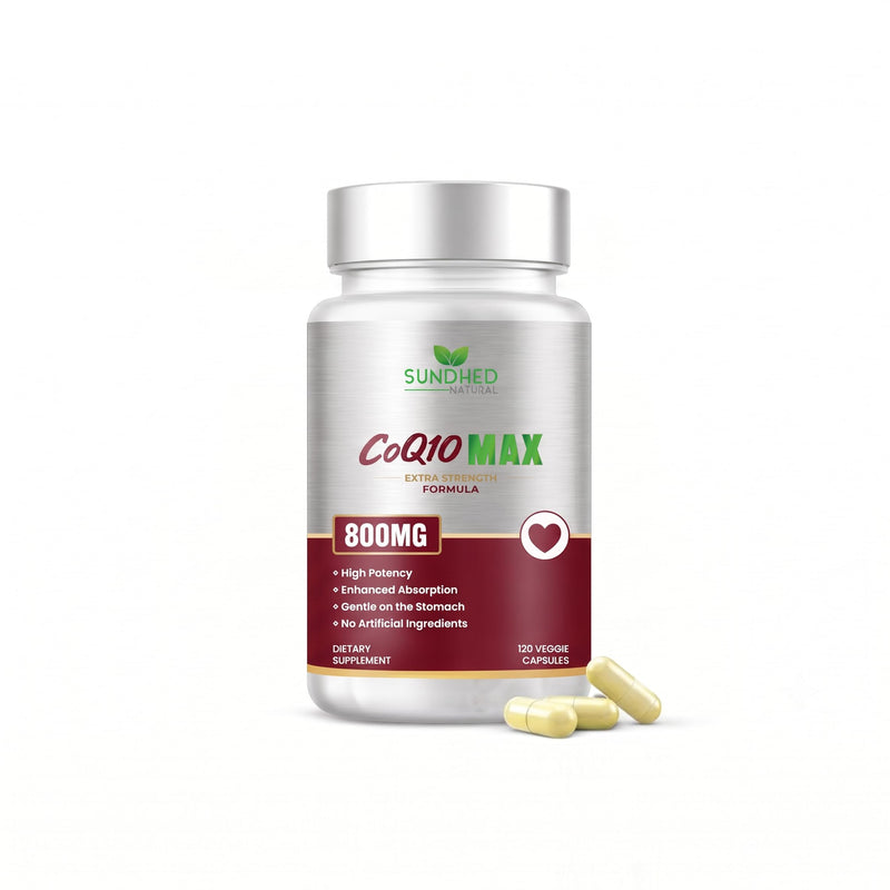 CoQ10 800mg, Coenzyme Q10 Supplement, 120 Vegan Capsules 800 mg 1 Count (Pack of 120)