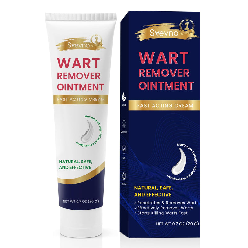 Maximum Strength Fast Acting Wart Cream - Wart Cream with Salicylic Acid - Fast-Acting Wart Ointment, Wart Cream for Warts, Plantar Wart, Genital Warts, Common Wart, Corn - Wart Remover Freeze Off - BeesActive Australia