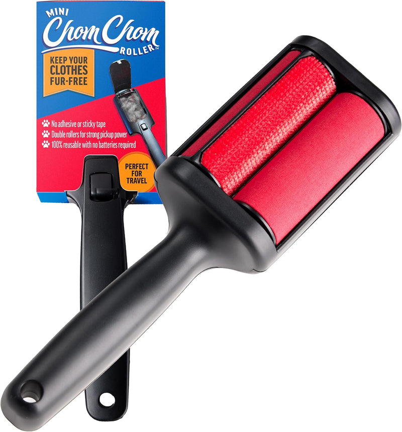 ChomChom Roller Mini for Pet Hair - Mini ChomChom Lint Roller Pet Hair Removal Tool for Clothes, Couches and Cars - Dog Hair Remover and Lint Remover for Clothes - Reusable Lint Roller for Cat Hair - BeesActive Australia
