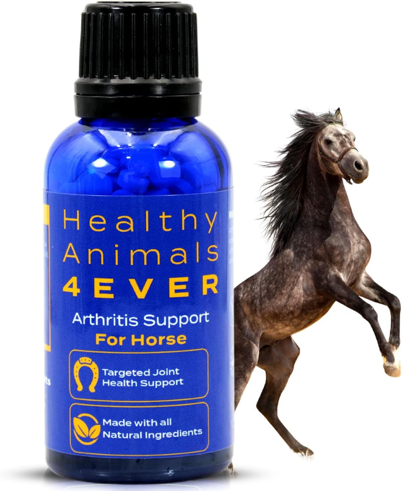 All-Natural Horse Arthritis Support - Helps Prevent Stiffness, Joint Pain & Lameness - Joint Supplements for Horses - Homeopathic & Highly Effective - 300 Tablets - BeesActive Australia