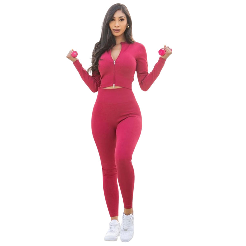 Workout Sets for Women 2 Piece Small Pink - BeesActive Australia
