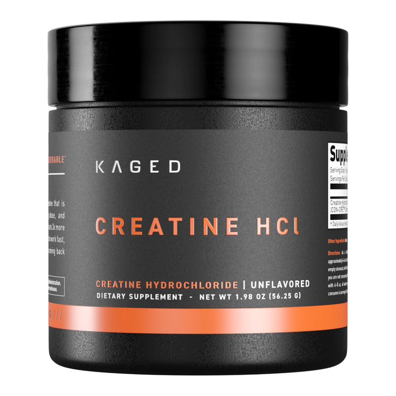 Kaged Creatine HCl Powder, Unflavored, Muscle Building and Recovery Supplement, Patented Formula, Highly Soluble Powder, 75 Servings (HCl) Unflavored Powder - BeesActive Australia