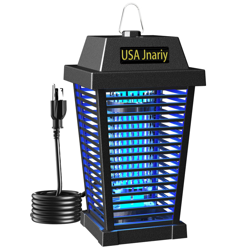 Bug Zapper Outdoor Indoor, 4200V High Power Electric Mosquito Zapper, Fly Zappers, Mosquito Killer,3 Prong Plug, 5ft Power Cord Fly Insect Killer Trap Lantern Plastic - BeesActive Australia