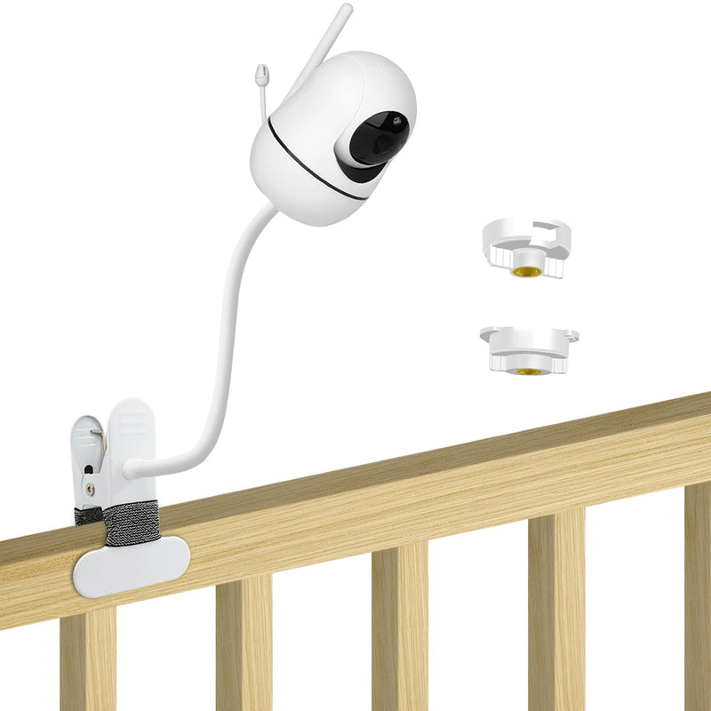 15.7 inches Baby Monitor Mount Compatible with HelloBaby HB6550/HB65/HB6550 pro/HB66/HB248,ANMEATE SM935E Baby Monitor Camera,Flexible Clip Clamp Mount Long Gooseneck Arm - BeesActive Australia