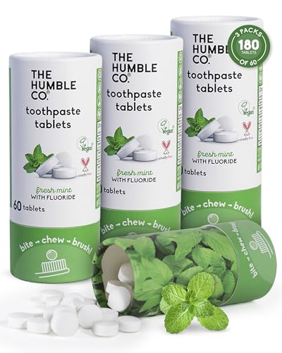 The Humble Co. Chewable Toothpaste Tablet with Fluoride - Mint