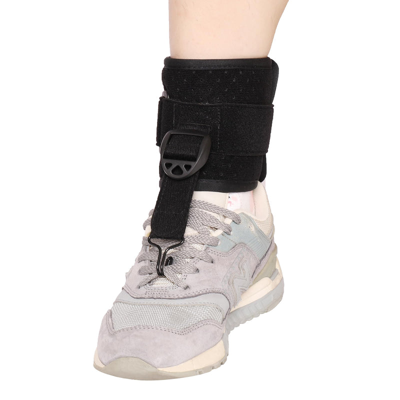 joingood AFO Foot Drop Brace, Adjustable Drop Foot Brace for Walking with Shoes, Soft Foot Up Brace for Achilles Tendon, Foot Dorsiflexed, Stroke, Ankle Foot Orthosis to Improve Walking Gait(L/XL) L/XL - BeesActive Australia