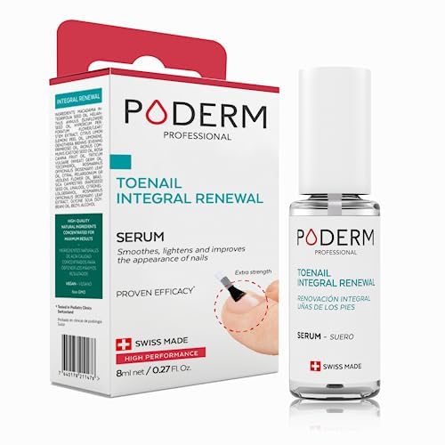 PODERM – 2 in 1 TOENAIL INTEGRAL RENEWAL – Restores Appearance of Discolored/Damaged Nails – Toe and Fingernail Repair – 100% Natural Ingredients and Vegan – Quick & Easy – Swiss Made - BeesActive Australia