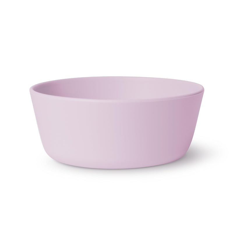 Simple Modern Silicone Bowl for Baby, Toddler | Feeding Supplies Baby Food Bowls Dinnerware Dishes for Kids | Microwave Safe | Bennett Collection | Lavender Mist 22oz - BeesActive Australia