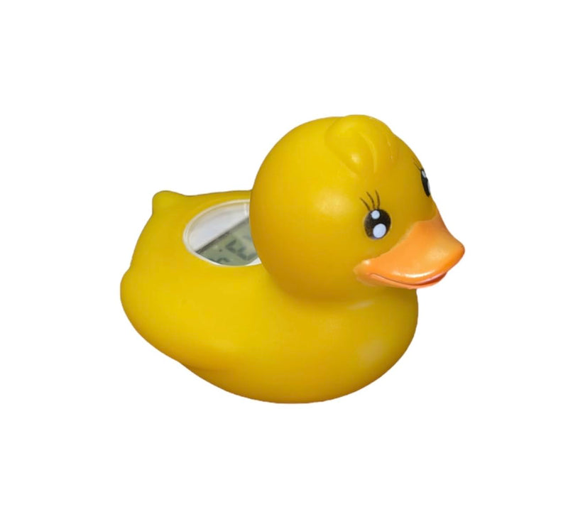 ZSquared Accessories Baby/Infant Bath Floating Toy Water Duck Safety Thermometer with Temperature Warning (Lady Duck) - BeesActive Australia