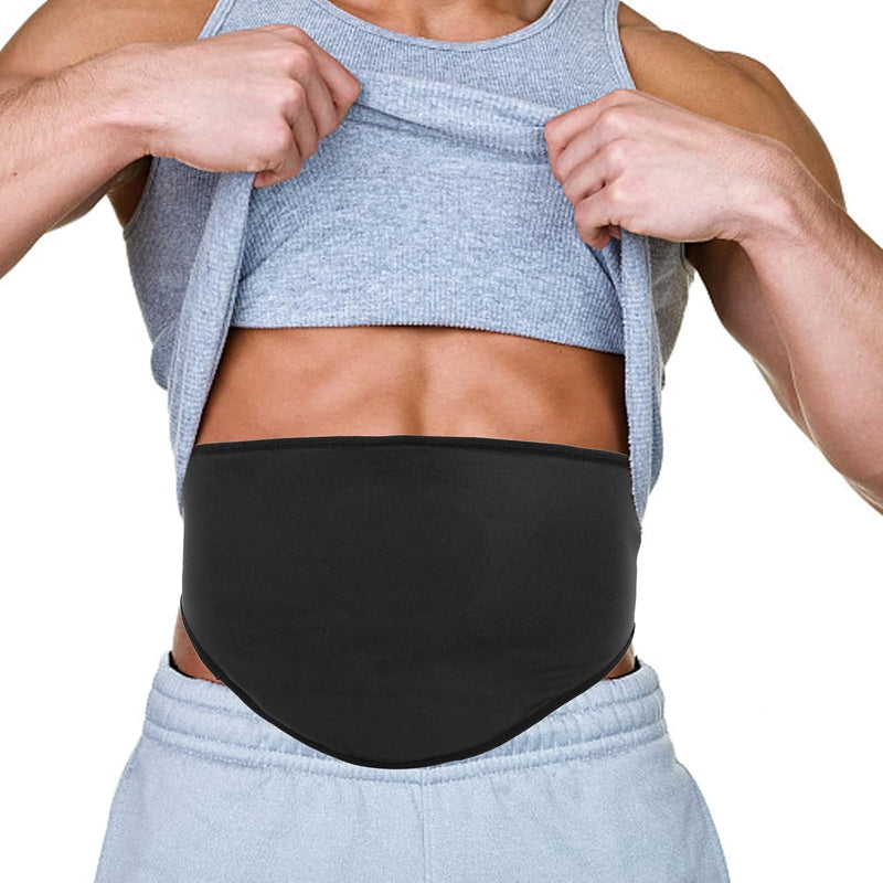 Ostomy Belt | Ostomy Bag Cover | Ostomy Wrap for Sport & Swimming | Ostomy Support Belts for Men & Women | Colostomy Bag Cover | Inner Pocket to Hold Ostomy Pouch | Ostomy Supplies-L Black Large - BeesActive Australia