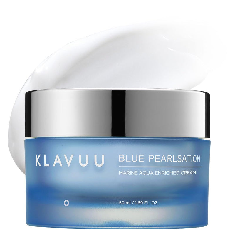 BLUE PEARLSATION MARINE AQUA ENRICHED CREAM - Hypoallergenic Deep Moisturizer with Apple Water for Nourished, Balanced Skin, Perfect for Sensitive Skin Seeking Hydration and Radiance – 1.69 floz - BeesActive Australia
