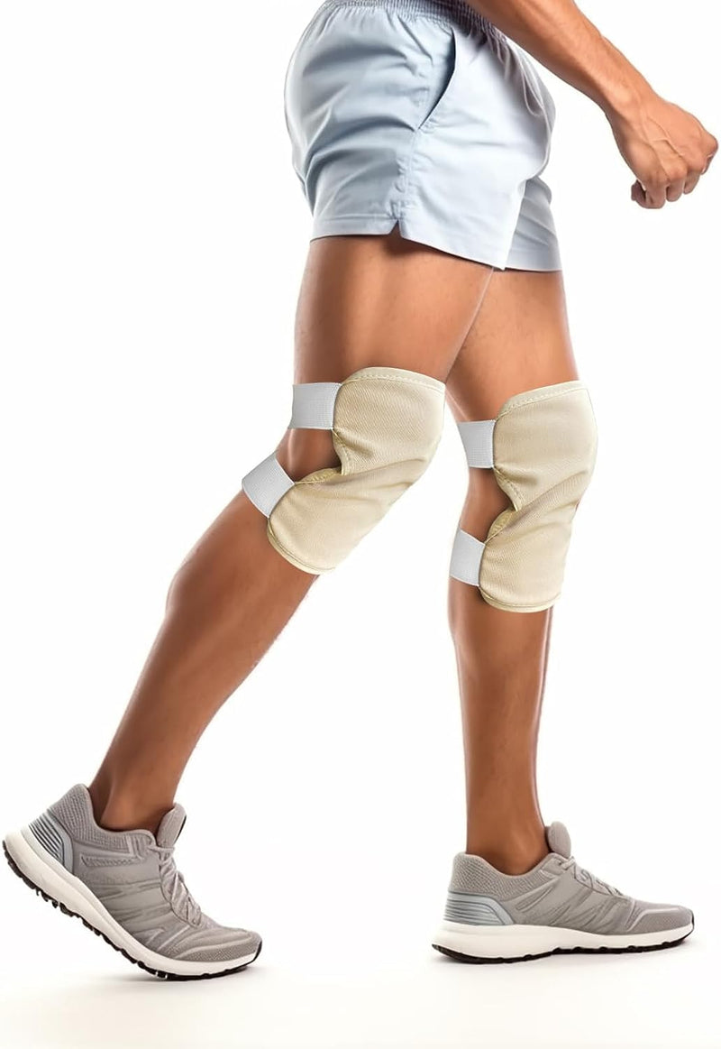 Castor Oil Pack Wrap for Knee Joint Pain, 2 Pack Flannel Castor Oil Strong Magic Stickers Knee Kit with for Body Inflammation, Reusable Organic Castor Oil Pack Wrap for Adult and Kids 2PACK Knee Mat - BeesActive Australia