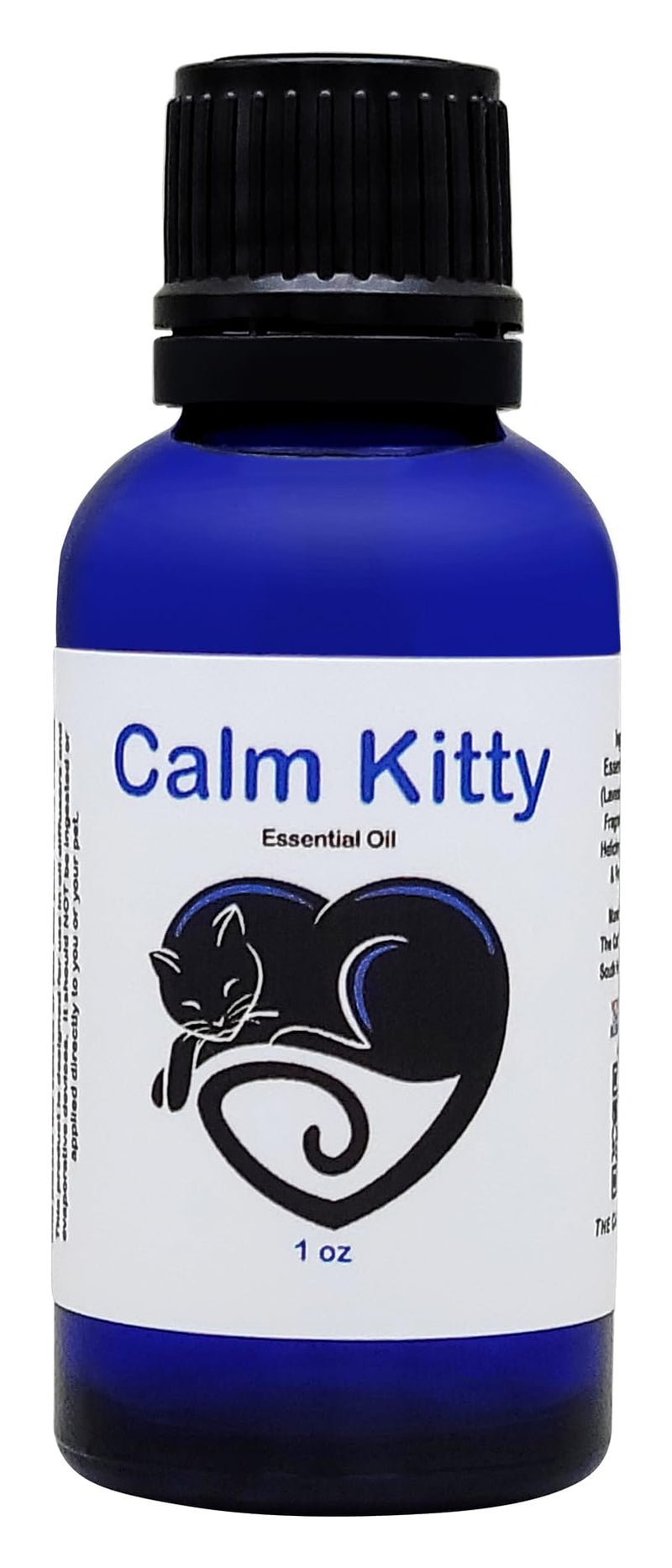 The Cat's MeWow Calm Kitty Calming Essential Oil - Natural Stress Relief & Anxiety Relief for Cats - Drug-Free Calming Solution - PawsPlanet Australia