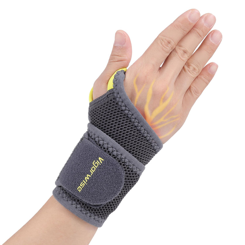 Vigorwise Wrist Brace, Breathable Nylon Wrist Support Brace Fits Left Right Hand, Wrist Brace for Carpal Tunnel, Compression Wrist Brace for Tendonitis Carpal Tunnel Relief - BeesActive Australia