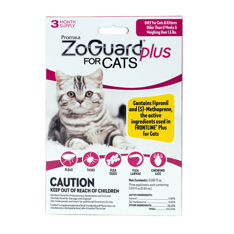 Plus Flea and Tick Prevention for Small Cats – Flea & Tick Prevention for Cats Over 1.5lbs (3 Doses) - BeesActive Australia