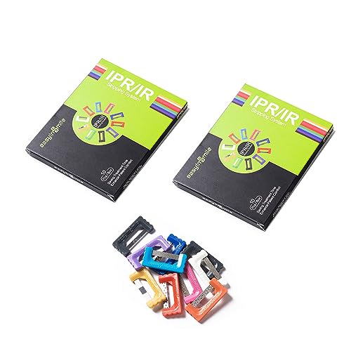 Dental Orthodontic Interproximal Enamel Reduction Polishing IPR Strips Autoclavable 2packs