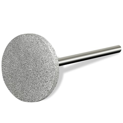 Sanding Disc Nail Drill Bits,Diamond Carbide Nail Drill Bit,Professional Manicure & Pedicure Sanding Polishing Bits for Shaping Nail Forms,Cracked Skin Callus Removal for Home Salon & DIY Large Flat Head