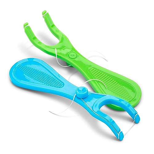 Practicon Floss Holders, Individually Wrapped, Bulk Pack of 50