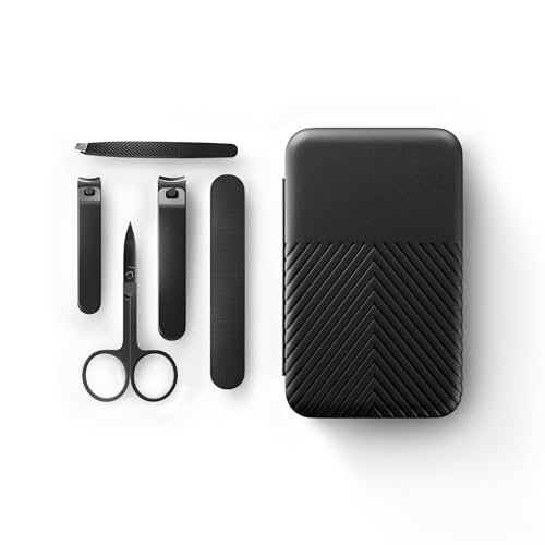 MANSCAPED® Shears 3.0, 5-Piece Precision Men’s Nail Grooming Travel Kit The Shears 3.0