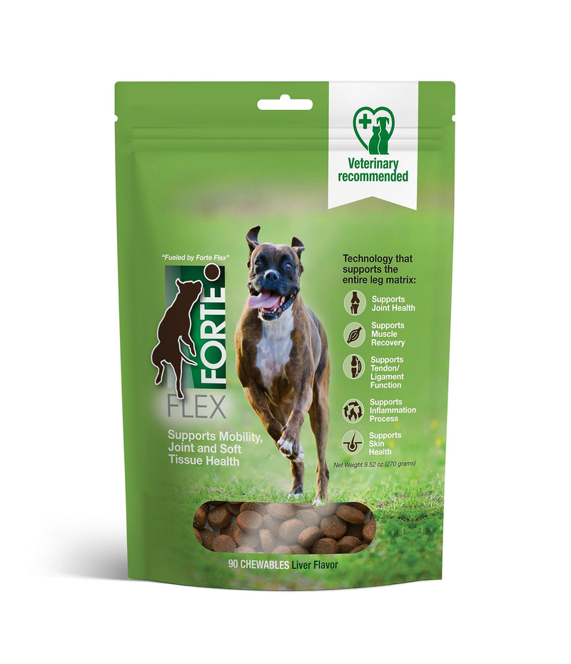 K9 Dog Chewable Hip and Joint Supplement - All Natural | Glucosamine, Chondroitin, Hyaluronic Acid, Collagen, Arto-Velox | Natural Anti-Inflammatory | Canine Joint Support - PawsPlanet Australia