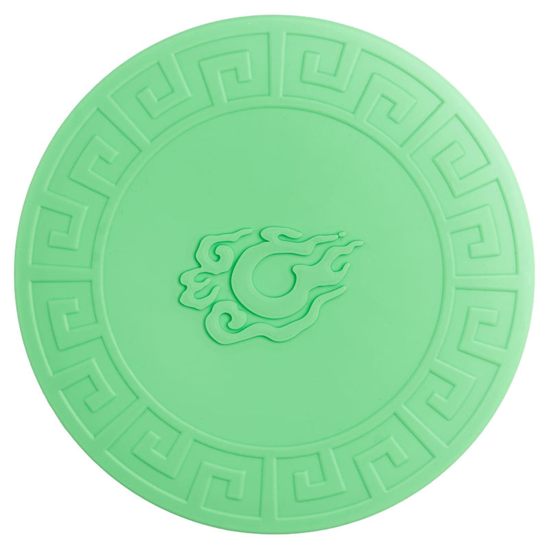 Dog Flying Discs,Natural Rubber Dog Toy for Training Speed and Precise Fetch,Great for Beach and Pool,6 inch Diameter for Medium/Small Breeds (Green) dark green - BeesActive Australia