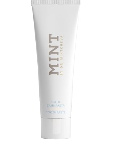 Mint Biotic Toothpaste (85ml) – Antibacterial Toothpaste with Maximum Cleaning Power – Fluoride-Free and Titanium Dioxide-Free – for Healthy & Well-Maintained Oral Hygiene