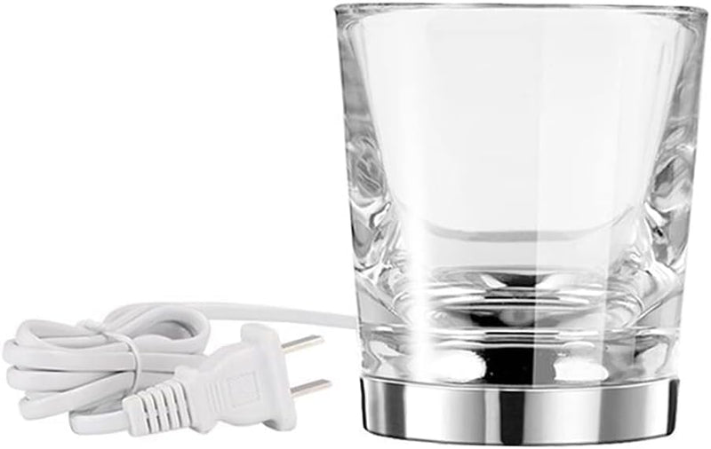 Replacement Electric Toothbrush Base Charger Glass Cup CBA1001 Compatible with Philips Smart 9300 9500 9700 Series, Replacement Soni Care Charger for HX9901 HX9903 HX9924 HX9954 HX9957 HX9984 Silver