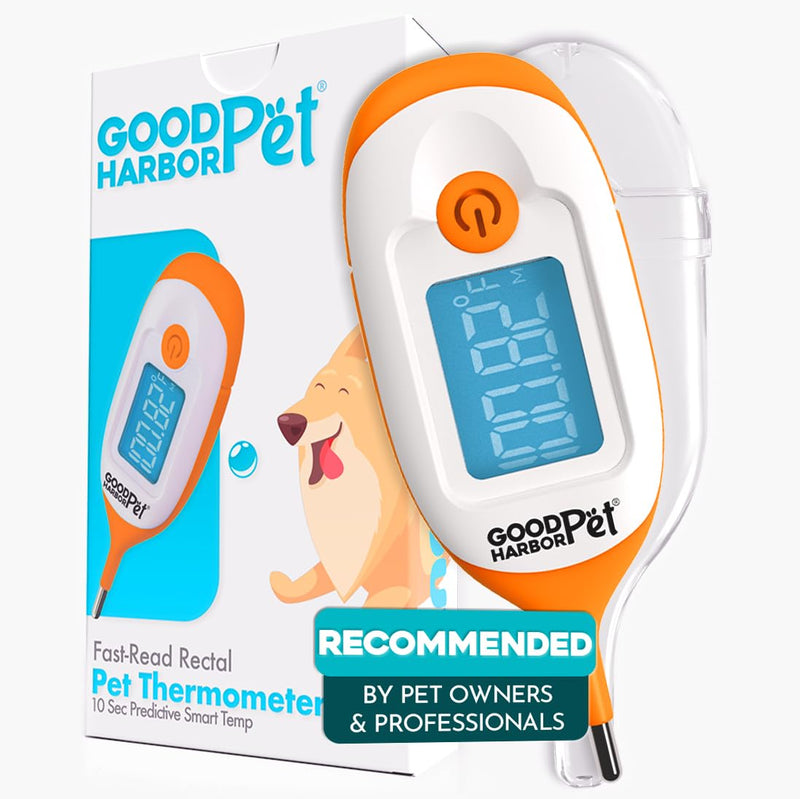 GoodHarborPet-OnlyTemp Ultra-Fast 10s Read, IP55 water resistant - Precision Rectal Thermometer for Pets - BeesActive Australia