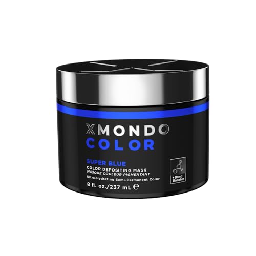 XMONDO Color Super Blue Depositing Mask, Hair Dye, 8 Fl Oz