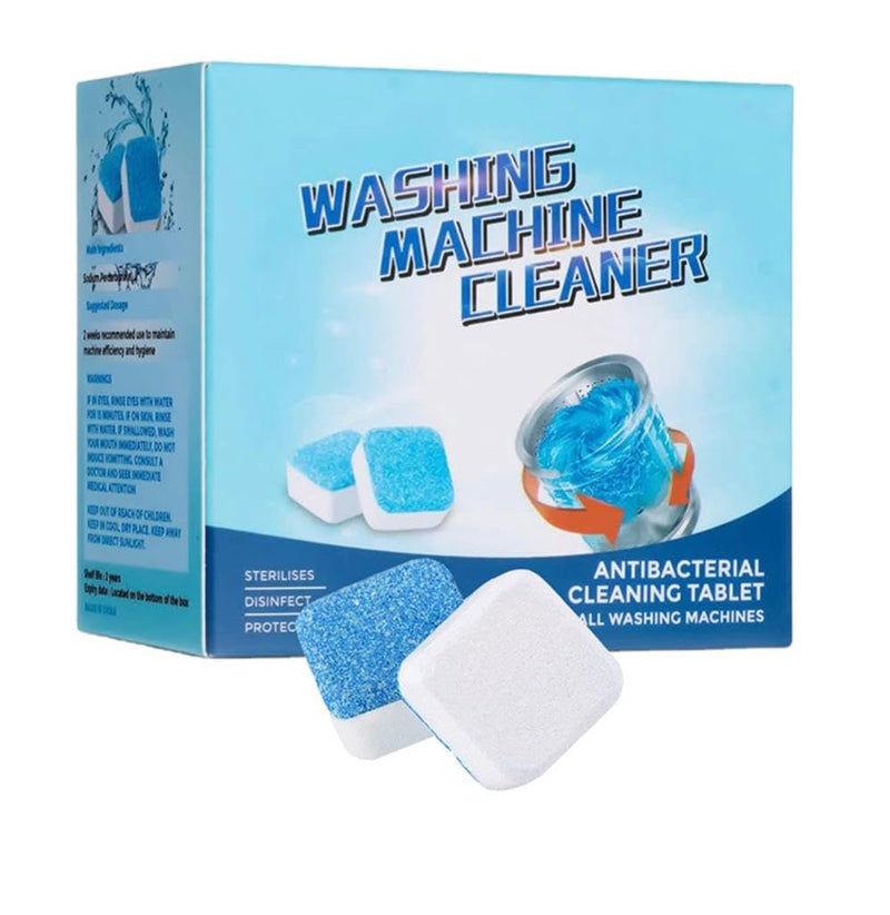 Washing Machine Cleaner Descaler Deep Cleaning Tablets For HE Front Loader & Top Load Washer, Septic Safe Eco-Friendly Deodorizer, Clean Inside Drum And Laundry Tub Seal (30) Father's Day Gift Gifts 30 - BeesActive Australia