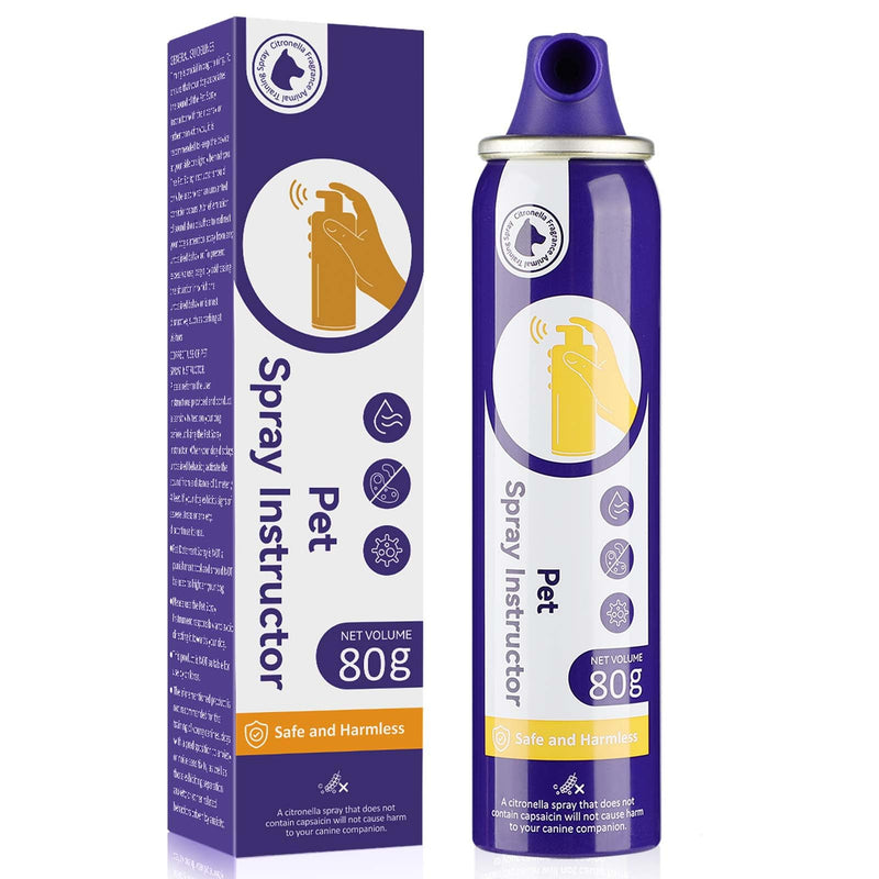 Dog Corrector Spray, 80ml 1Pack Dog Trainer Spray to Dogs from Stopping Unwanted Behaviors Pet Trainer Spray, Barking, Jumping, Stealing Food, Safe, Humane & Effective Purple-1p - BeesActive Australia