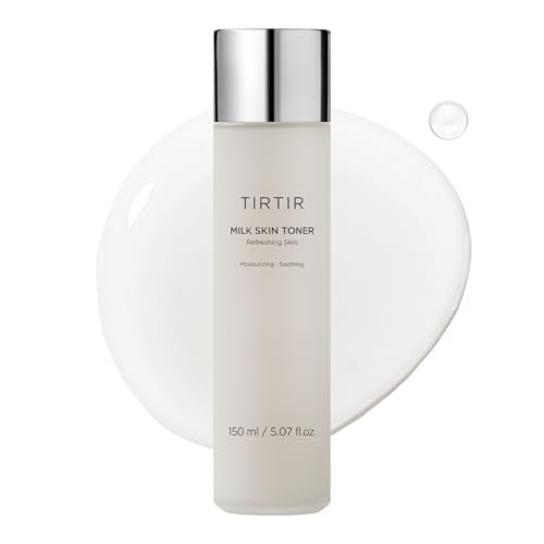 TIRTIR Milk Skin Rice Toner - Deep Moisturizing, Hydrating and Refreshing for face, Niacinamide, Ceramide, Rice Bran Extract, Nature-Oriented Ingredients, Korean Skin Care, Vegan, 150ml / 5.07 fl.oz. Original 5.07 Fl Oz (Pack of 1)