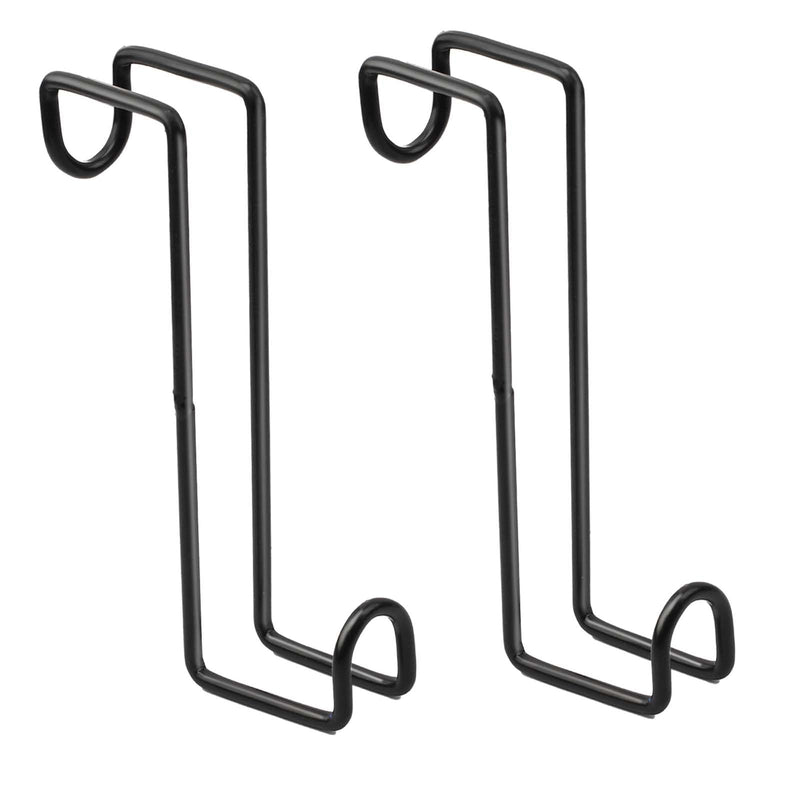 2Pack 8 Inch Tack Hook,Heavy Duty Metal Over Rail Tack Hooks Stall Hooks for Hanging Horse Bridles Halters and Buckets - BeesActive Australia