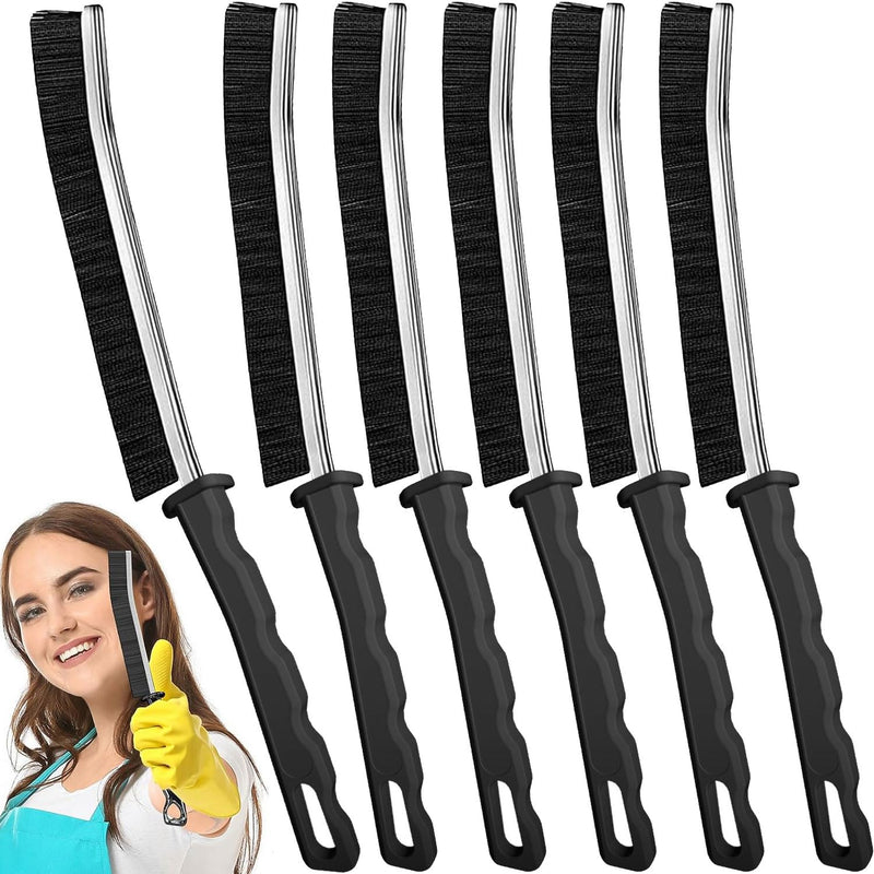 Crevice Cleaning Brush, Hard Bristle Crevice Cleaning Brush, Shower Cleaner Brush, Bathroom Gap Cleaning Brush, Cleaning Tools, Gap Brush,6pcs - BeesActive Australia