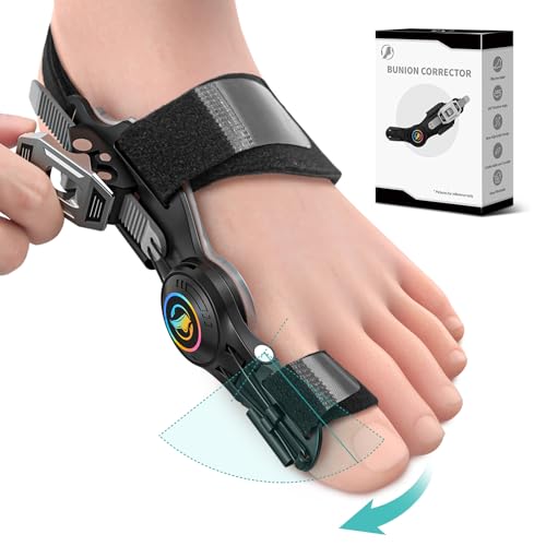 Kutain Upgraded Bunion Corrector for Women and Men, Big Toe Spacers(1PCS) Black 1
