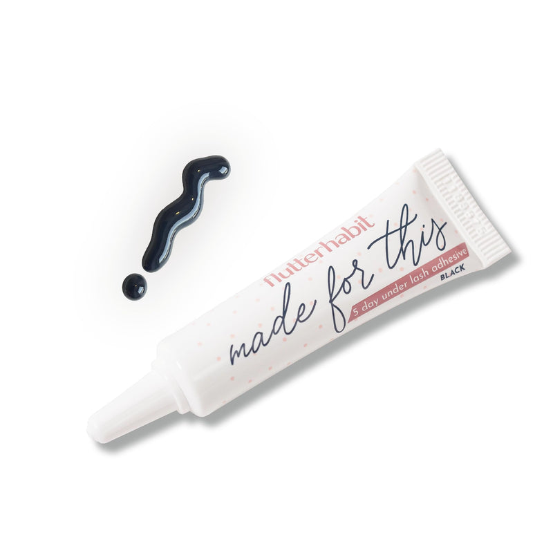 FlutterHabit Made for This Adhesive Lash Glue for Eyelash Extensions - Your Ultimate All-Day Hold Lash Cluster Glue for Effortless, Stunning, and Long-Lasting Eyelashes - All-in-one Lash Glue - BeesActive Australia