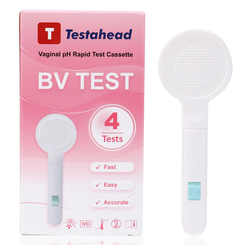 Vaginal pH Test Strips, Feminine Health Vaginal pH Test Strips Kits for Bacterial Vaginitis, Trichomonas Vaginitis, Individual Aluminum Foil Wrapped (4-Packs) 4-packs - BeesActive Australia