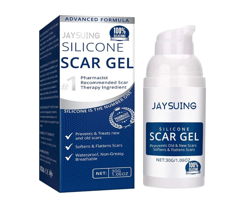 Scar Gel Scar Cream for Surgical Scars C-Section Stretch Marks Acne Injury Burns Keloids Hypertrophic For Old & New Scars