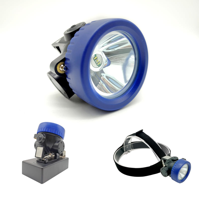 IP68 Waterproof LED Mining Lamp, Explosion Proof Safety Miner's Lamp, Rechargeable Cap Headlamp, Superbright Headlight Mining Headlamps, Flashlight Hard Hat Lamps for Miners